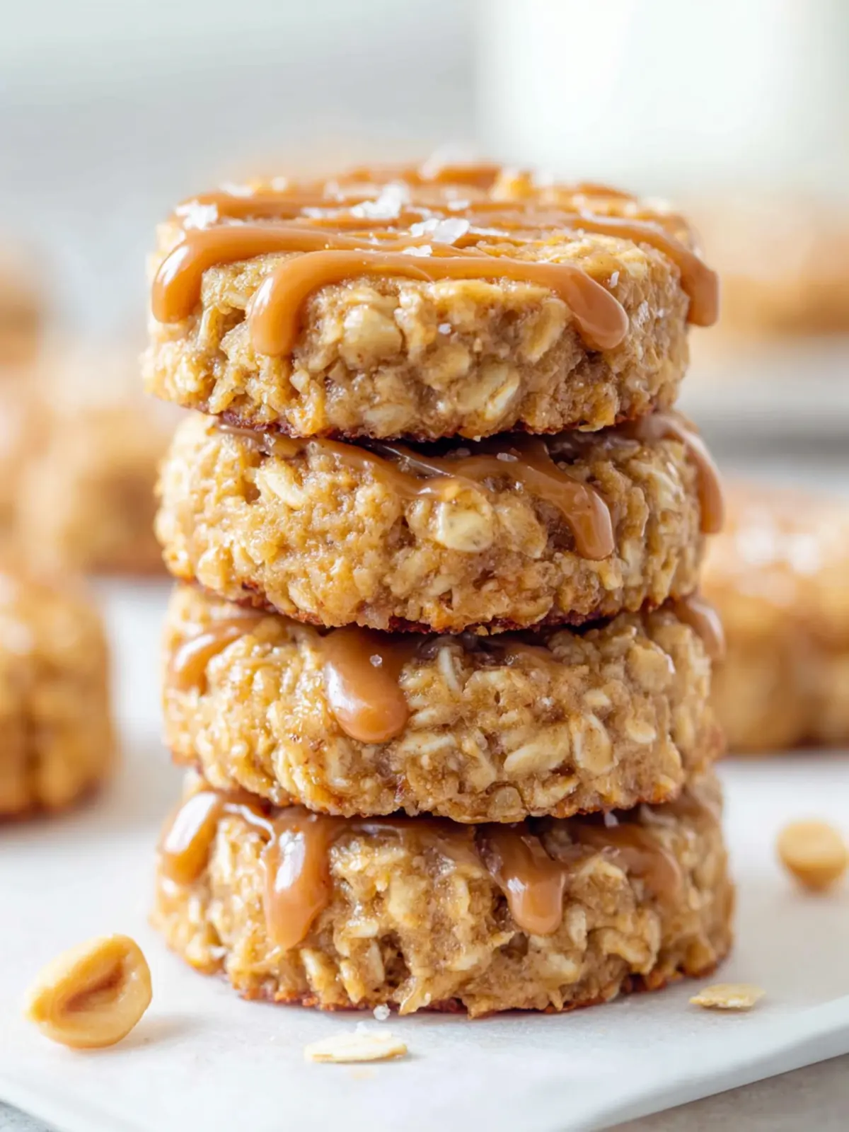 Peanut Butter No Bake Cookies First Image