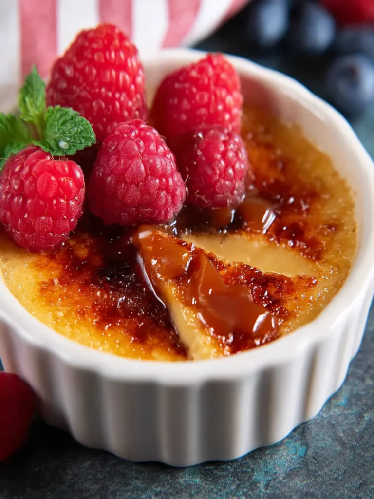 The Best Homemade Crème Brûlée First Image