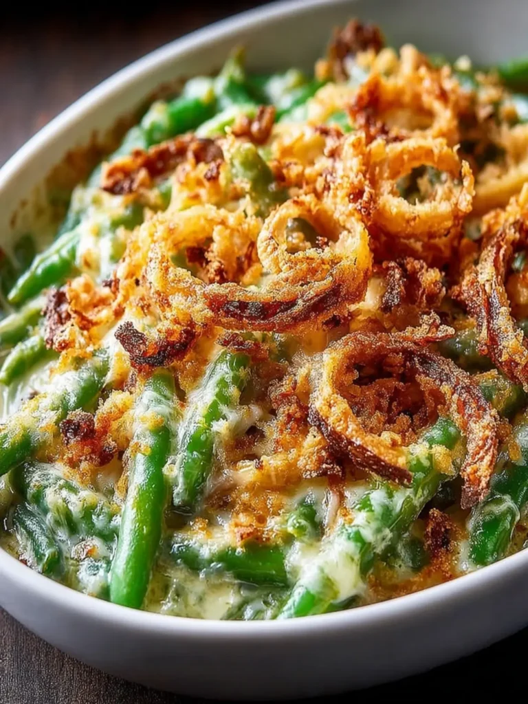 The Best Homemade Healthy Green Bean Casserole: A Lightened-Up Classic You’ll Crave All Year First Image