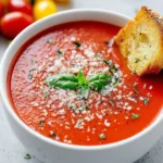 Tomato Basil Soup Recipe First Image