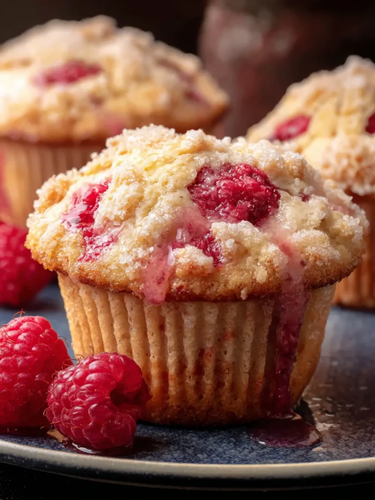 Irresistible Raspberry Muffins: A Sweet Delight Recipe First Image