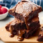 Small Batch Brownies (Loaf Pan Brownies) First Image