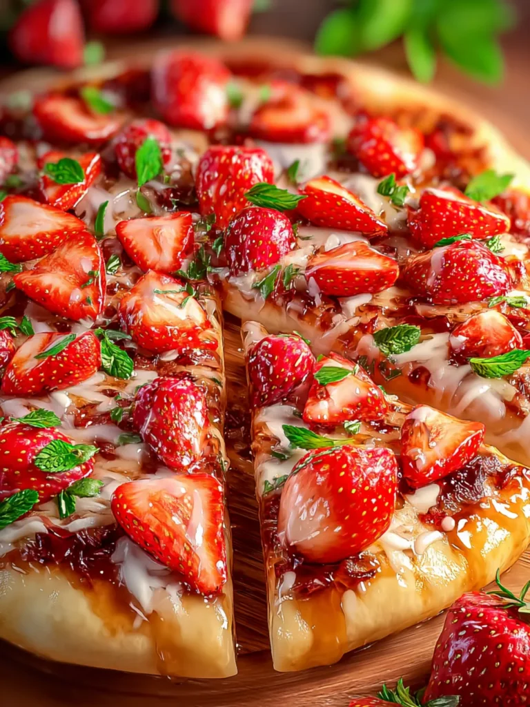 Irresistible Strawberry Pizza Recipe for Summer Delights First Image