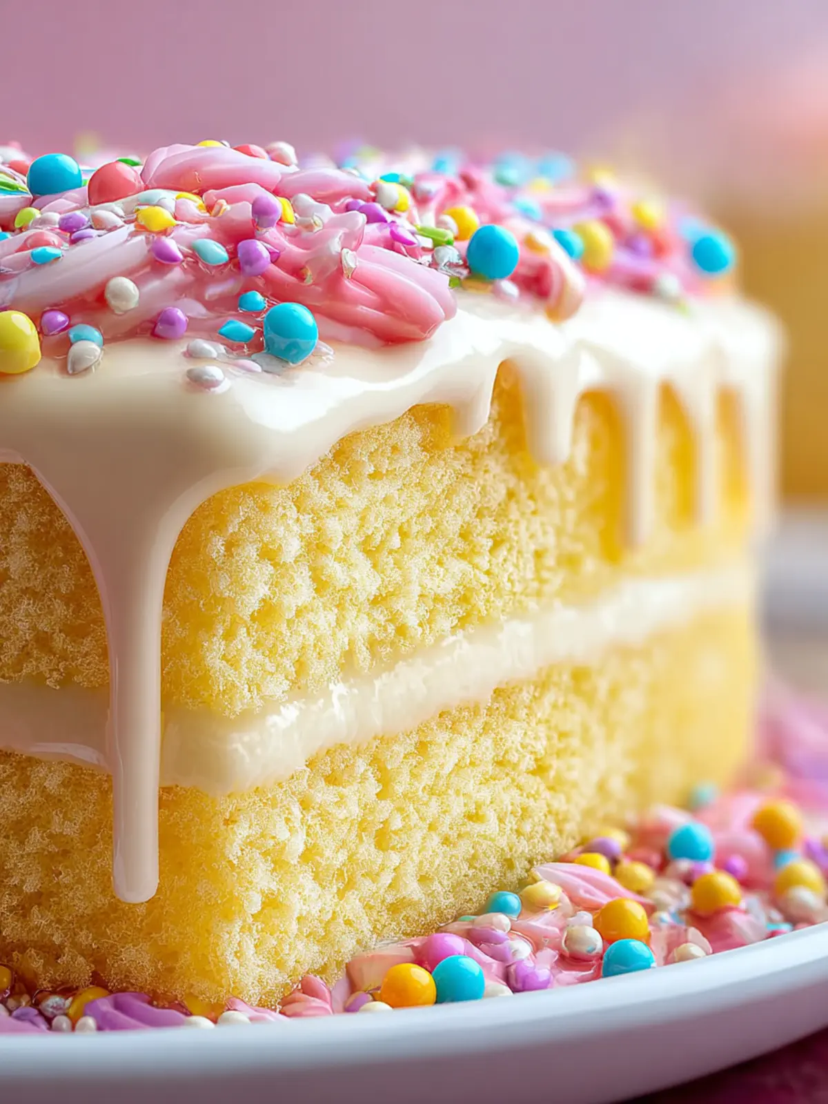 Irresistibly Moist Vanilla Cake Recipe for Every Occasion First Image