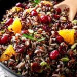 Flavorful Wild Rice with Cranberries & Orange Zest Recipe First Image