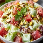 Traditional Watergate Fruit Salad with Pistachios First Image