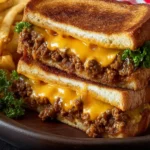 Sloppy Joe Grilled Cheese First Image