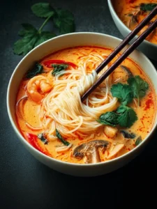 Irresistible Coconut Curry Noodle Soup Recipe to Savor First Image