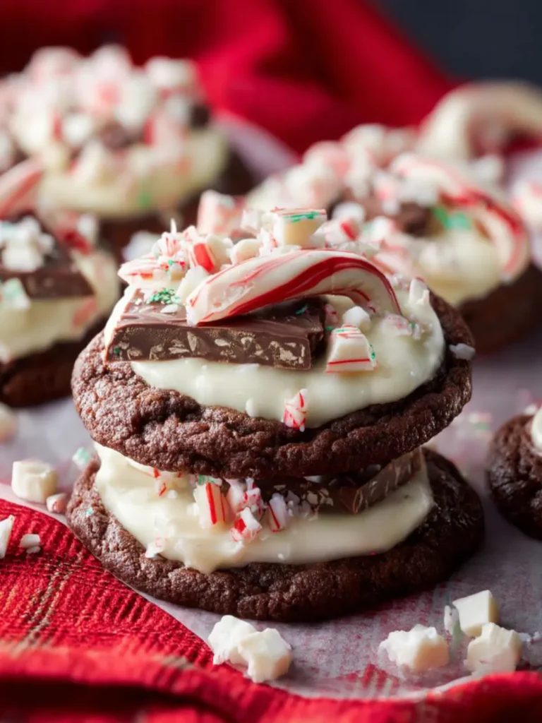 Peppermint Bark Cookies First Image