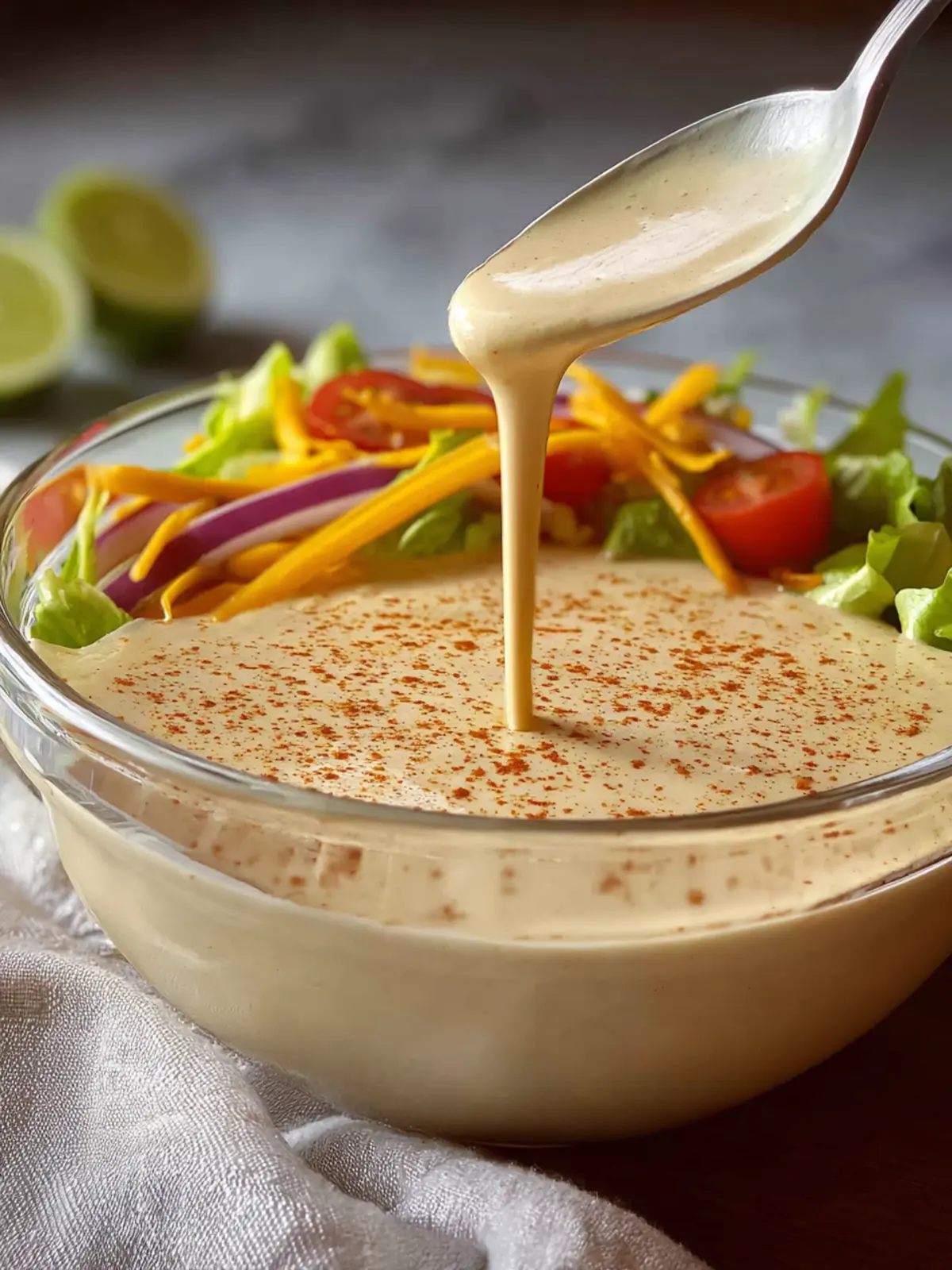 Creamy Southwest Salad Dressing (with Greek Yogurt) First Image
