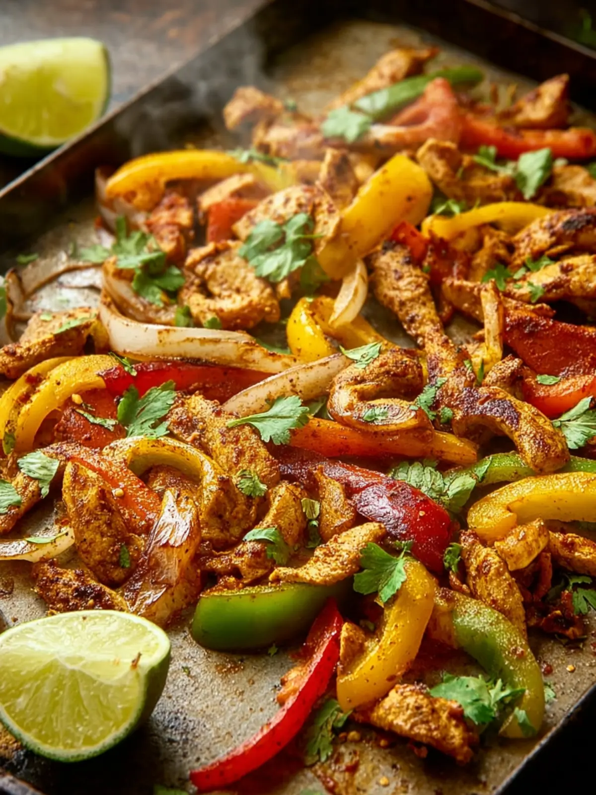 Easy Sheet Pan Lazy Fajitas for a Flavorful Fiesta First Image