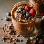 Healthy Chocolate Overnight Oats First Image