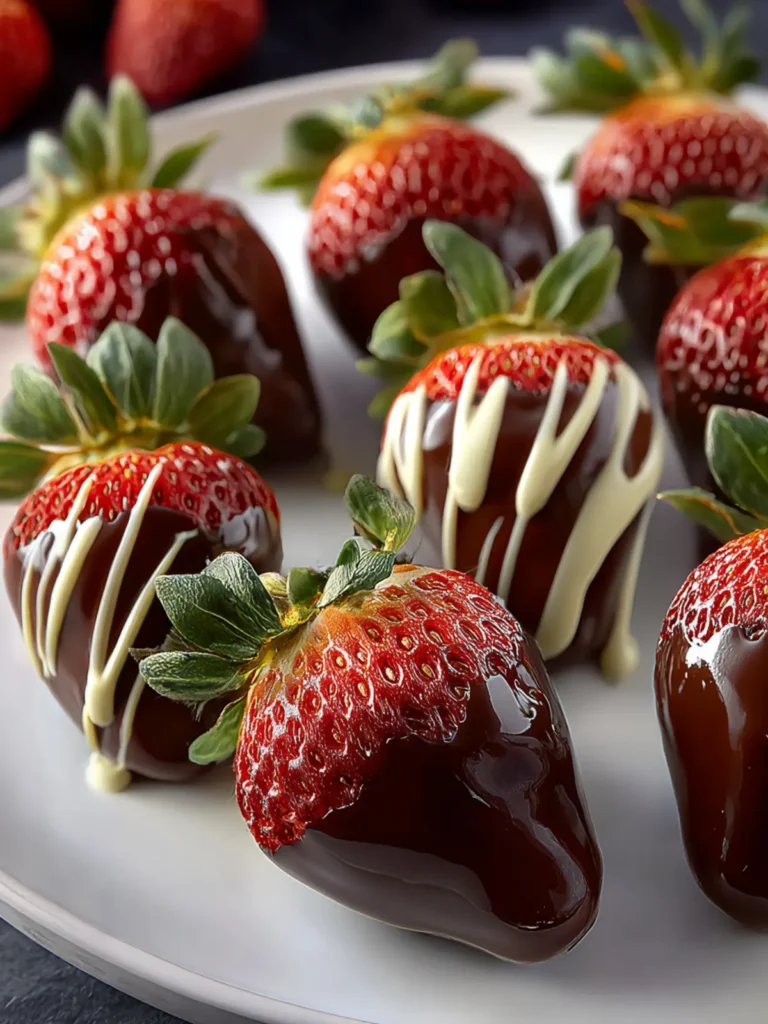 Irresistible Boozy Chocolate Strawberries Recipe First Image