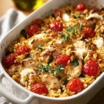 Irresistible Chicken Orzo Casserole Recipe to Delight You First Image