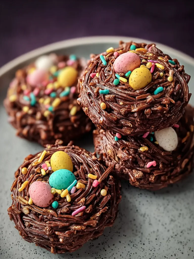 Irresistible Chocolate Nest Cookies for Every Occasion First Image