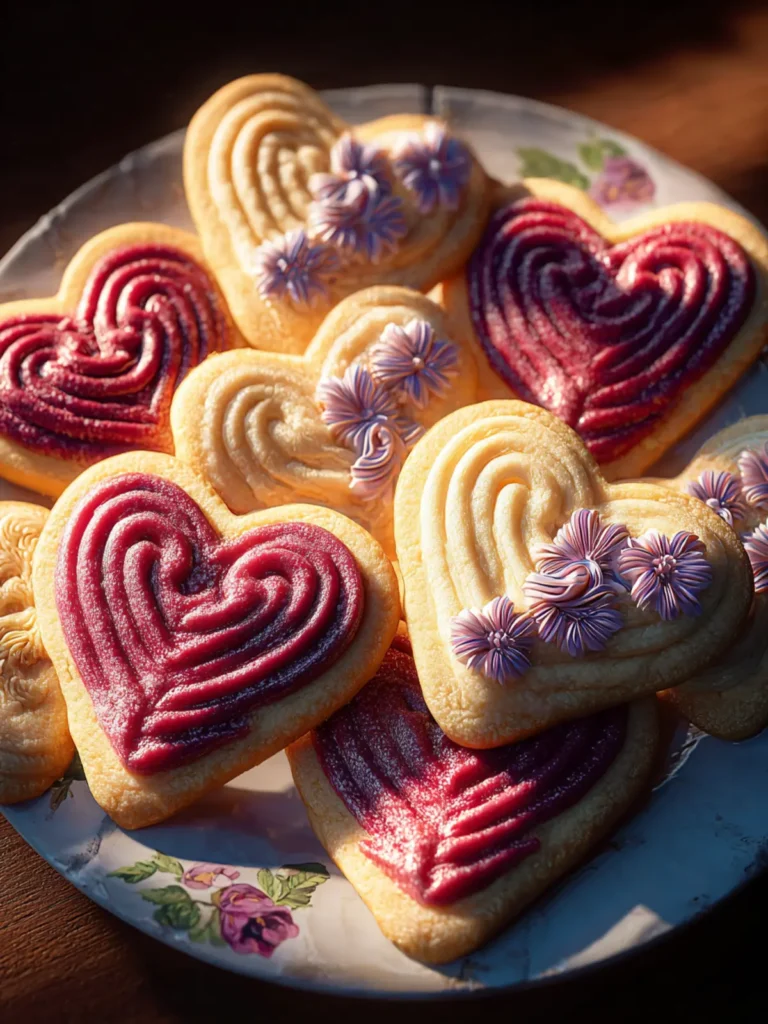 Irresistible Heart Shaped Butter Cookies Recipe to Delight First Image