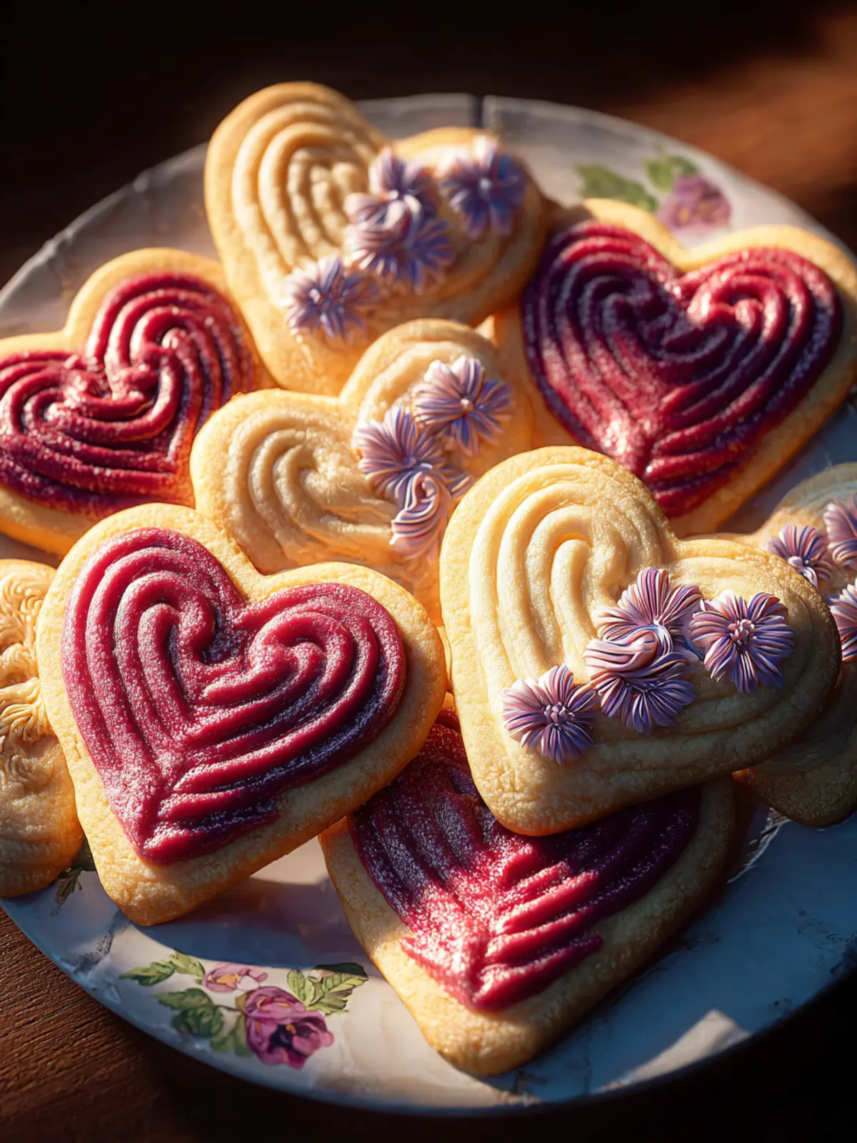 Irresistible Heart Shaped Butter Cookies Recipe to Delight First Image