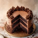 Moist Chocolate Cake with Buttercream Frosting First Image
