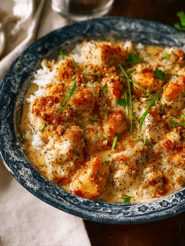 Poppy Seed Chicken Casserole First Image
