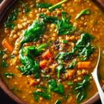 Spinach Lentil Soup First Image