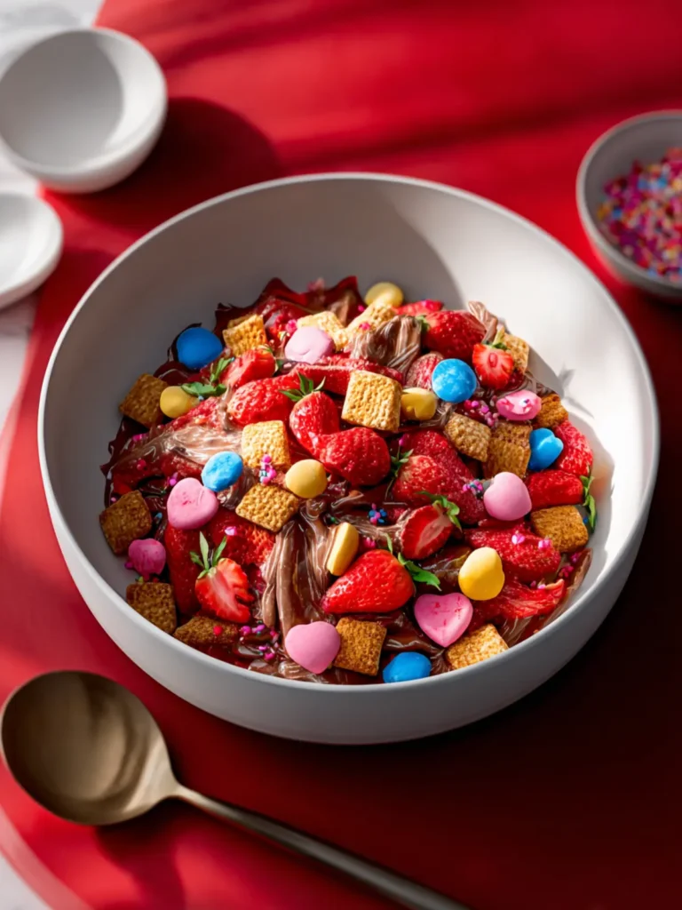 Valentine Cupid Chow Recipe First Image