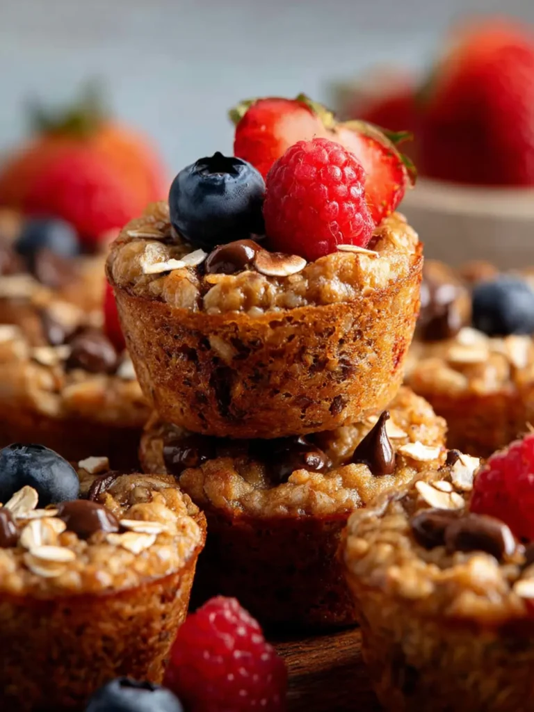 Baked Oatmeal Cups First Image