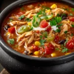 Slow Cooker Chicken Chili First Image