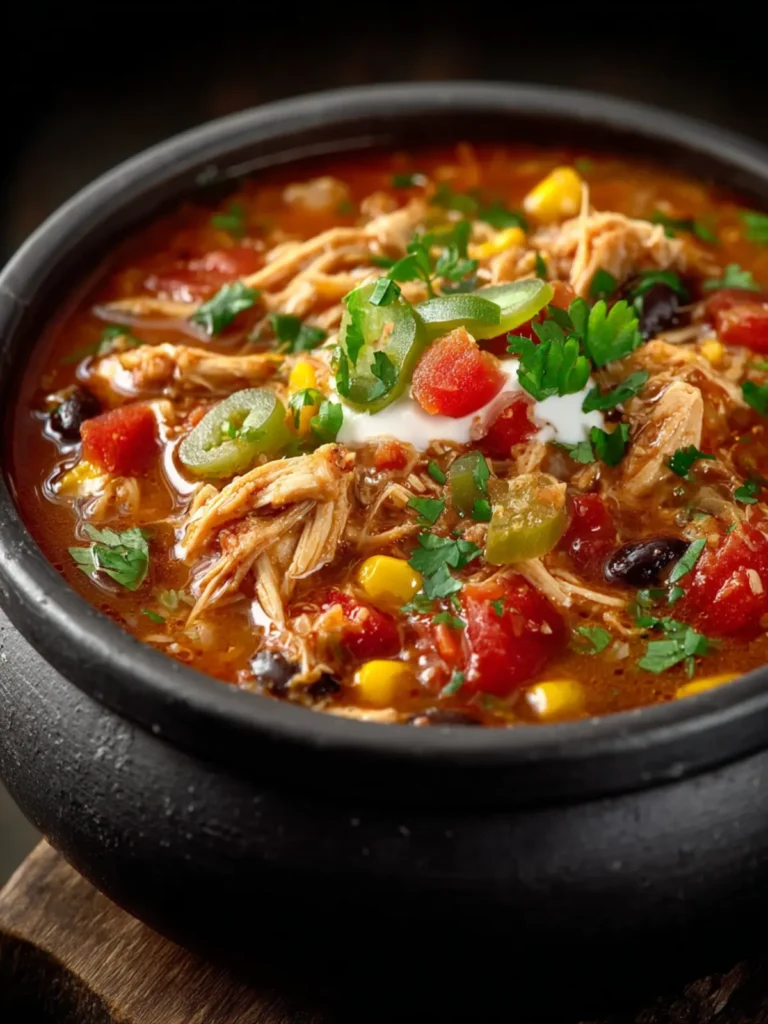 Slow Cooker Chicken Chili First Image