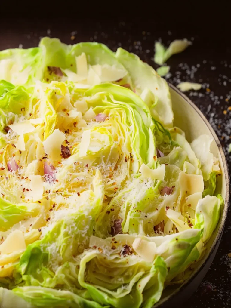 Parmesan Garlic Cabbage First Image