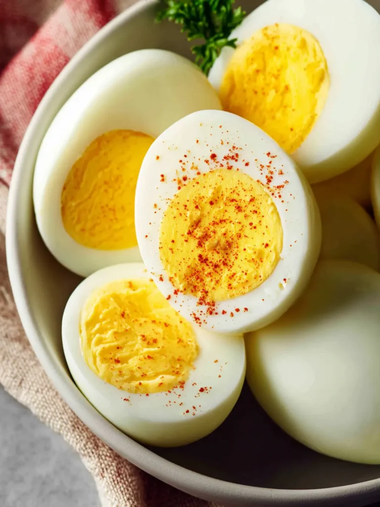 Hard Boiled Eggs in Air Fryer First Image