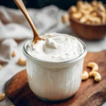 How to Make Cashew Cream (Dairy Free Cream Alternative) First Image