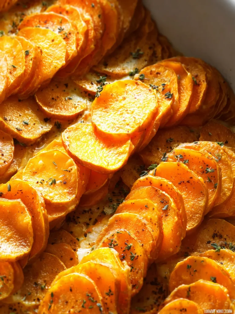 Scalloped Sweet Potatoes First Image