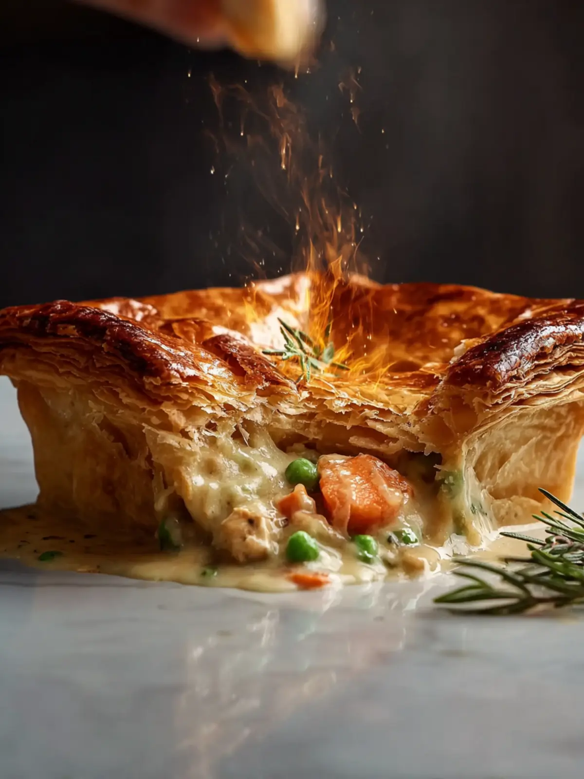 Creamy Chicken Pot Pie First Image