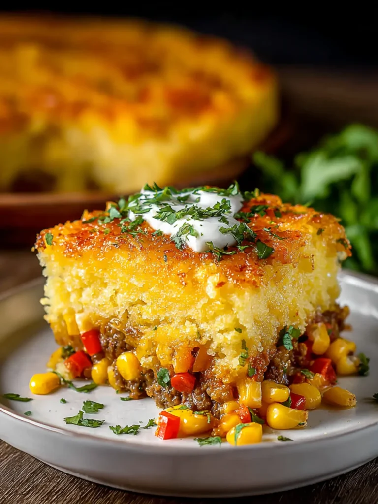 Irresistible Mexican Cornbread Casserole Recipe Delight First Image