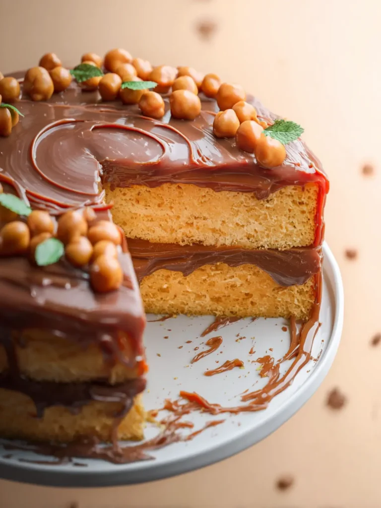 Peanut Butter Chickpea Cake (gluten-free) First Image