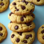Vegan Chocolate Chip Cake Mix Cookies First Image