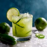4-Step Spicy Cucumber Margarita First Image