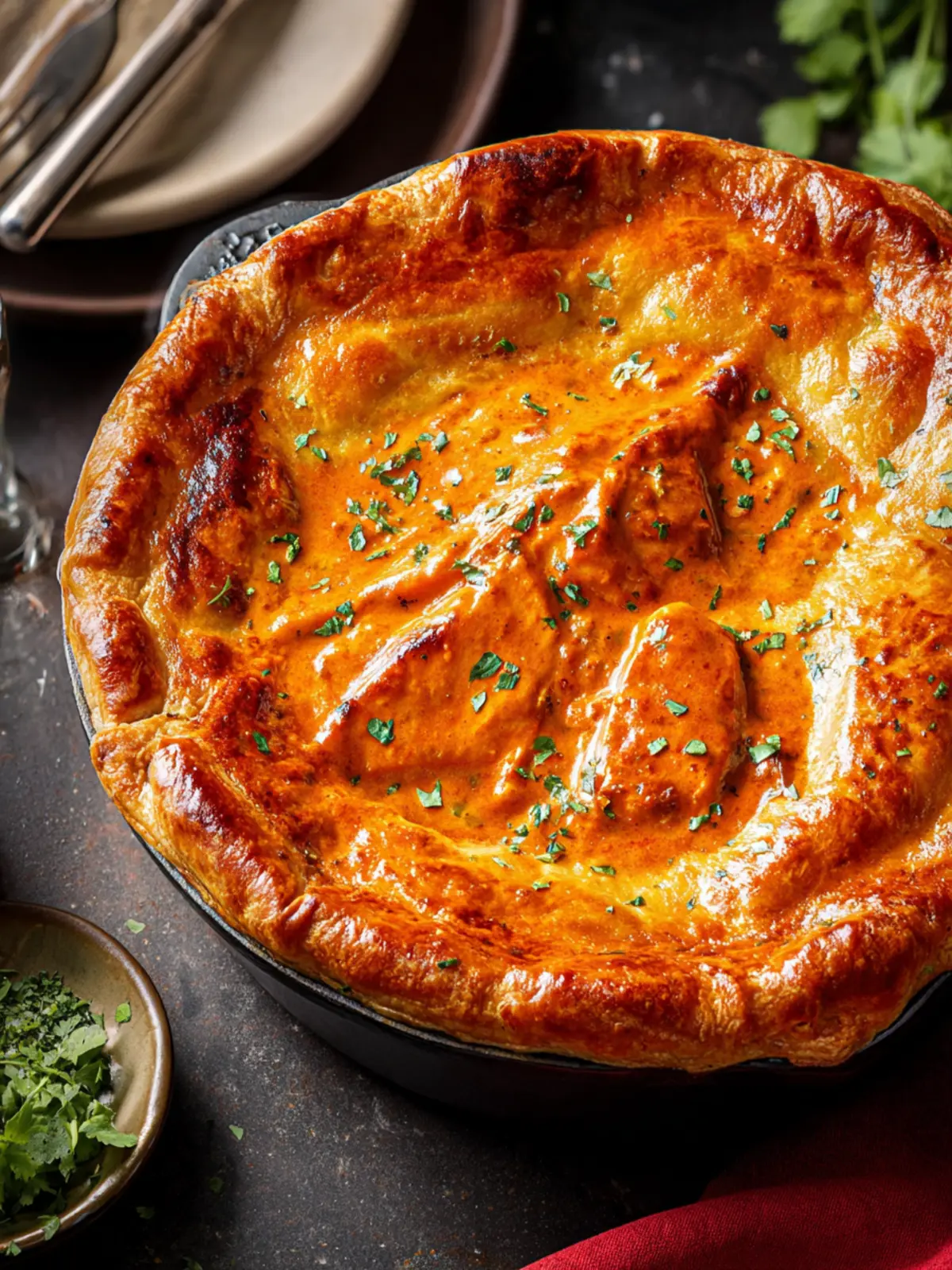 Butter Chicken Pot Pie First Image