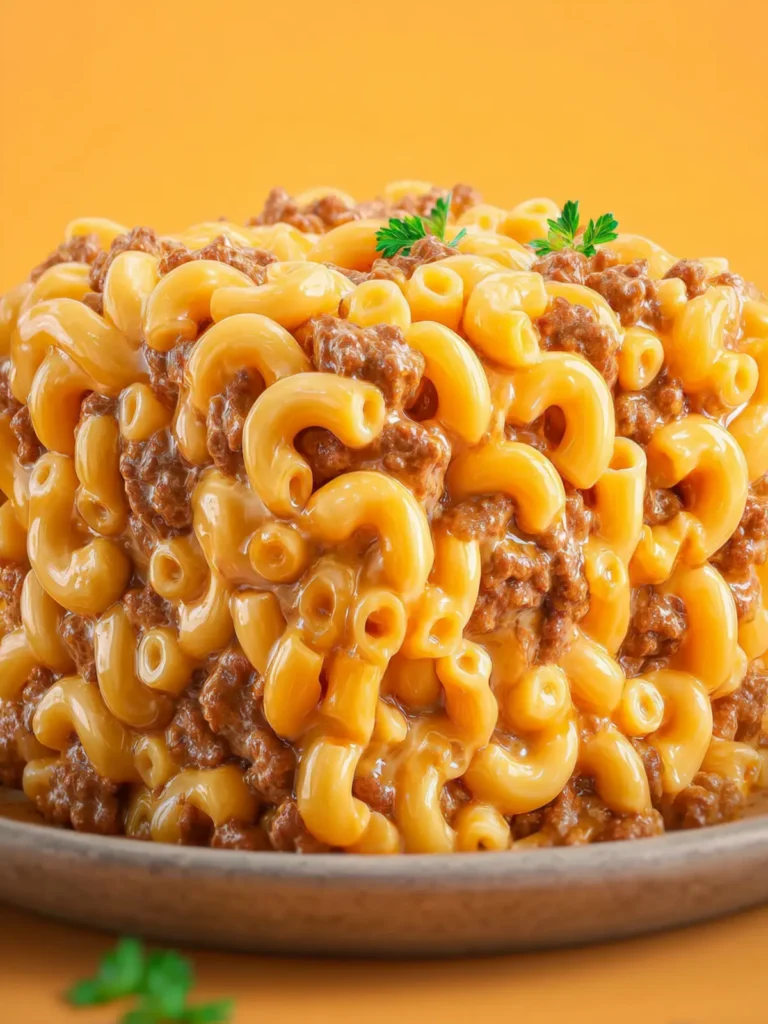 Cheeseburger Mac and Cheese First Image