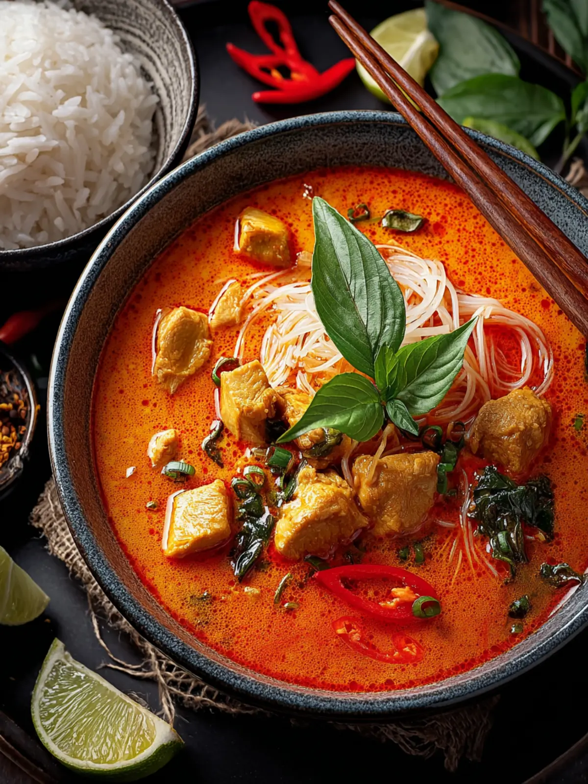 Cozy Thai Chicken Curry Soup for Chilly Days First Image