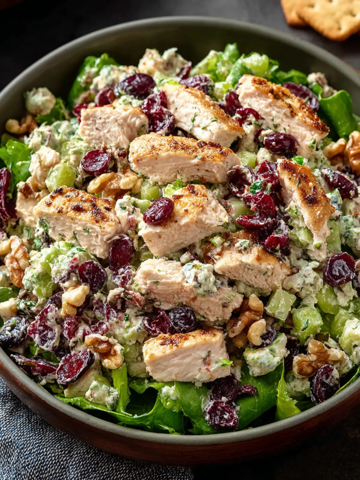 Cranberry Walnut Chicken Salad First Image