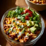Creamy High-Protein Chicken Enchilada Bowls in 10 Minutes First Image