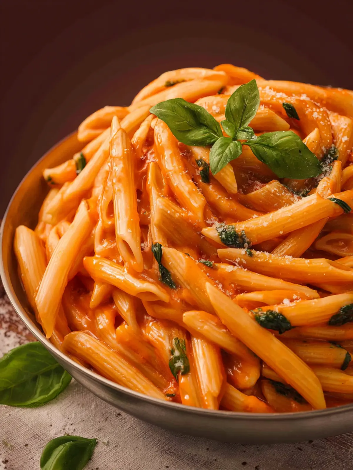 Creamy Tomato Basil Pasta First Image