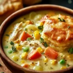 Heartwarming Chicken Pot Pie Soup Recipe for Cozy Nights First Image
