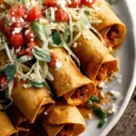 Make Ahead Potato, Chorizo & Cheese Taquitos First Image