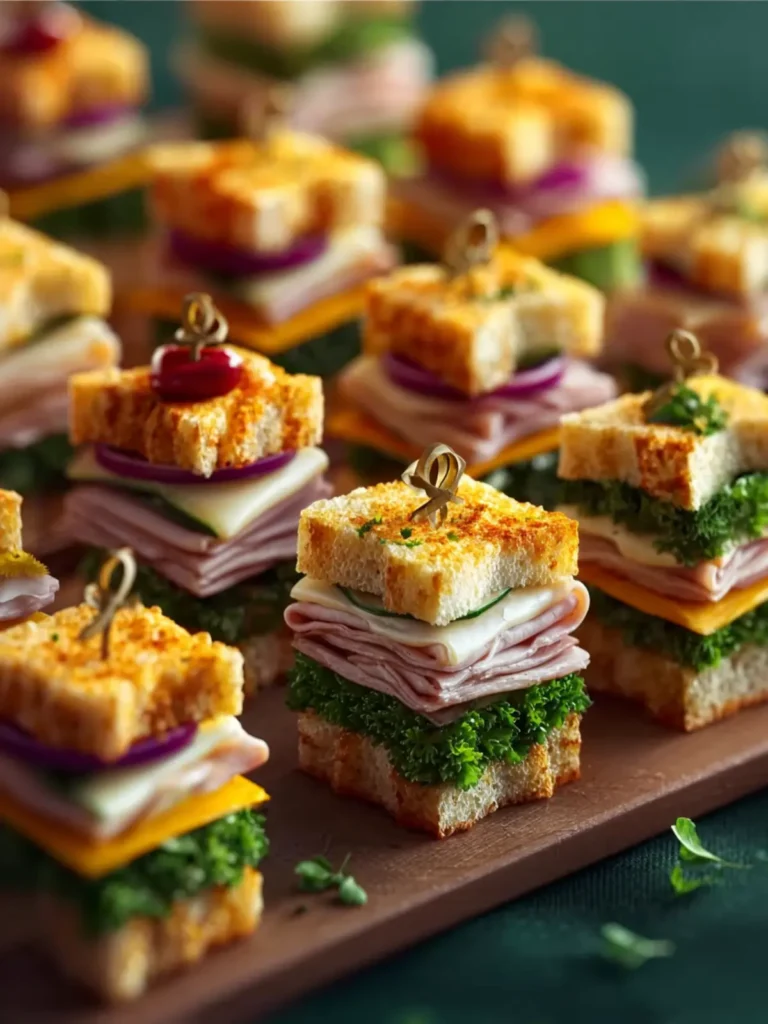 Mini Sandwiches for Parties First Image