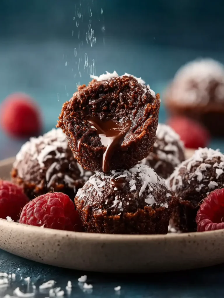 No-Bake Brownie Bites First Image