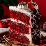 Red Velvet Chocolate Chip Cake First Image