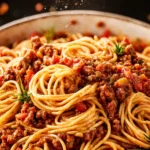 Shortcut Spaghetti and Meat Sauce First Image
