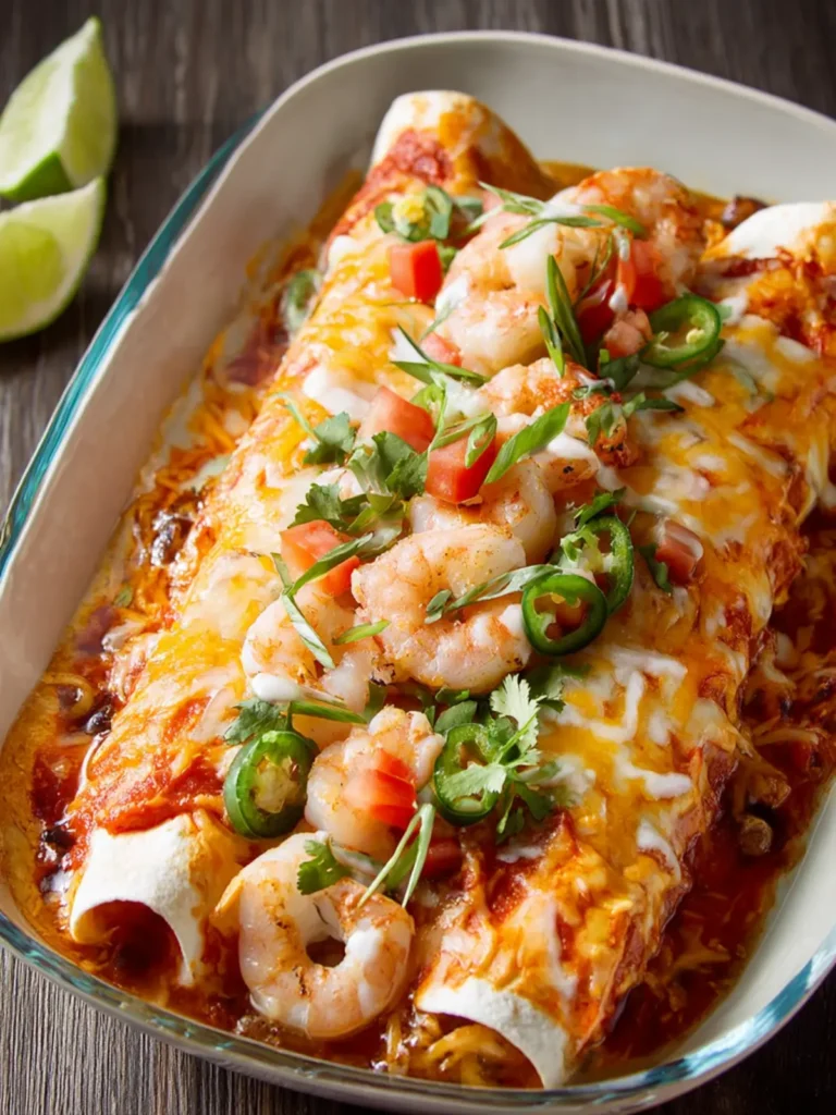 Shrimp Enchiladas First Image